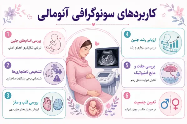 کاربردهای سونو آنومالی